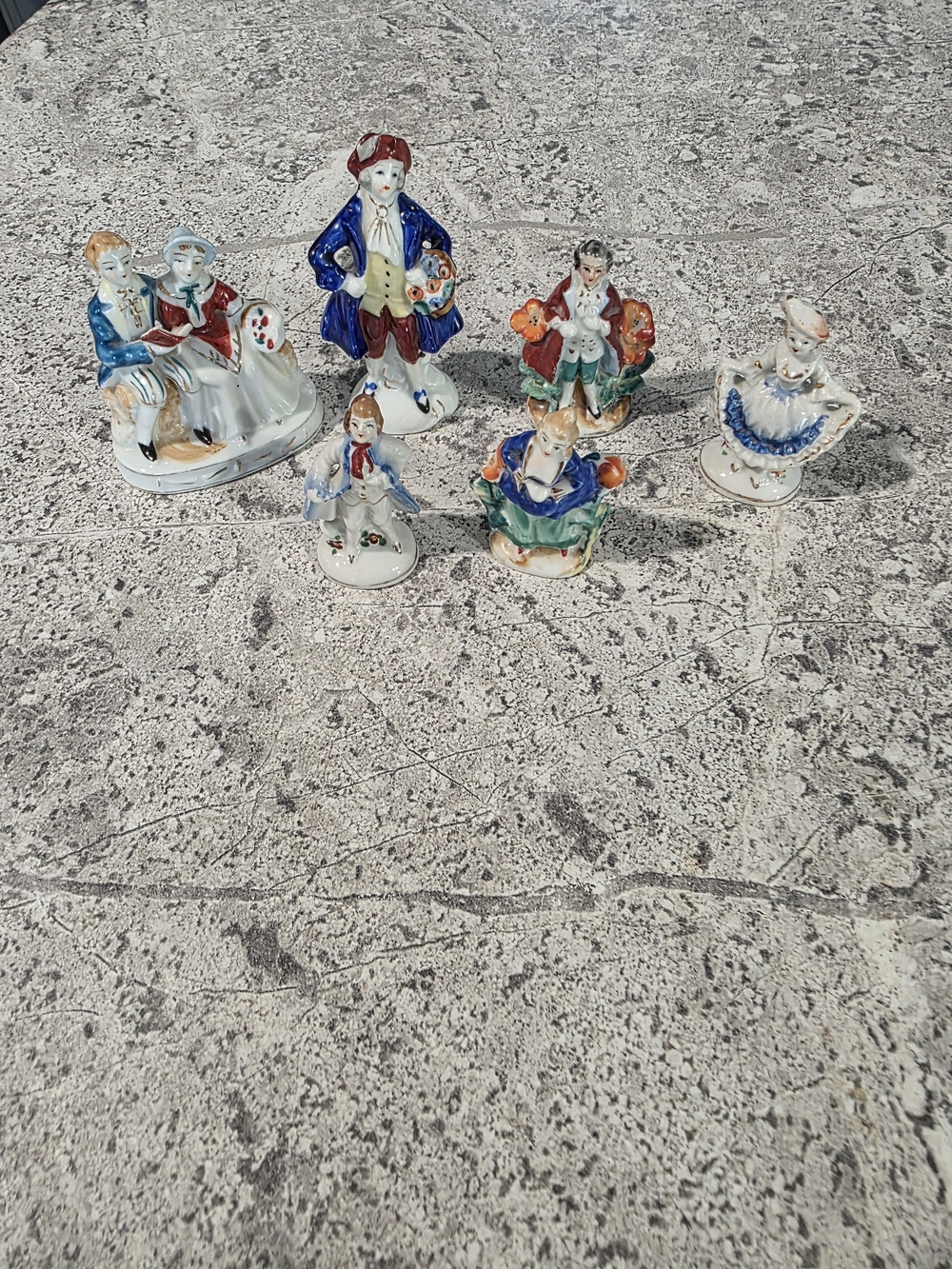Vintage Porcelain Figurines Occupied Japan